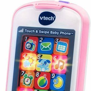 VTech Touch and Swipe Baby Phone Pink **NEW**